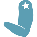bionic arm icon