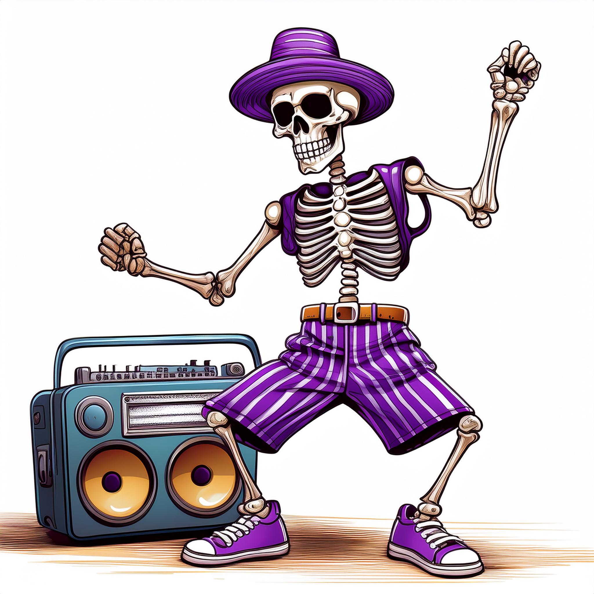 Spooky Framework Skeletons! skeleton